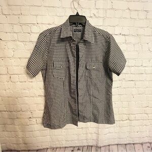 Black and White Checkered Shirt Size: Large